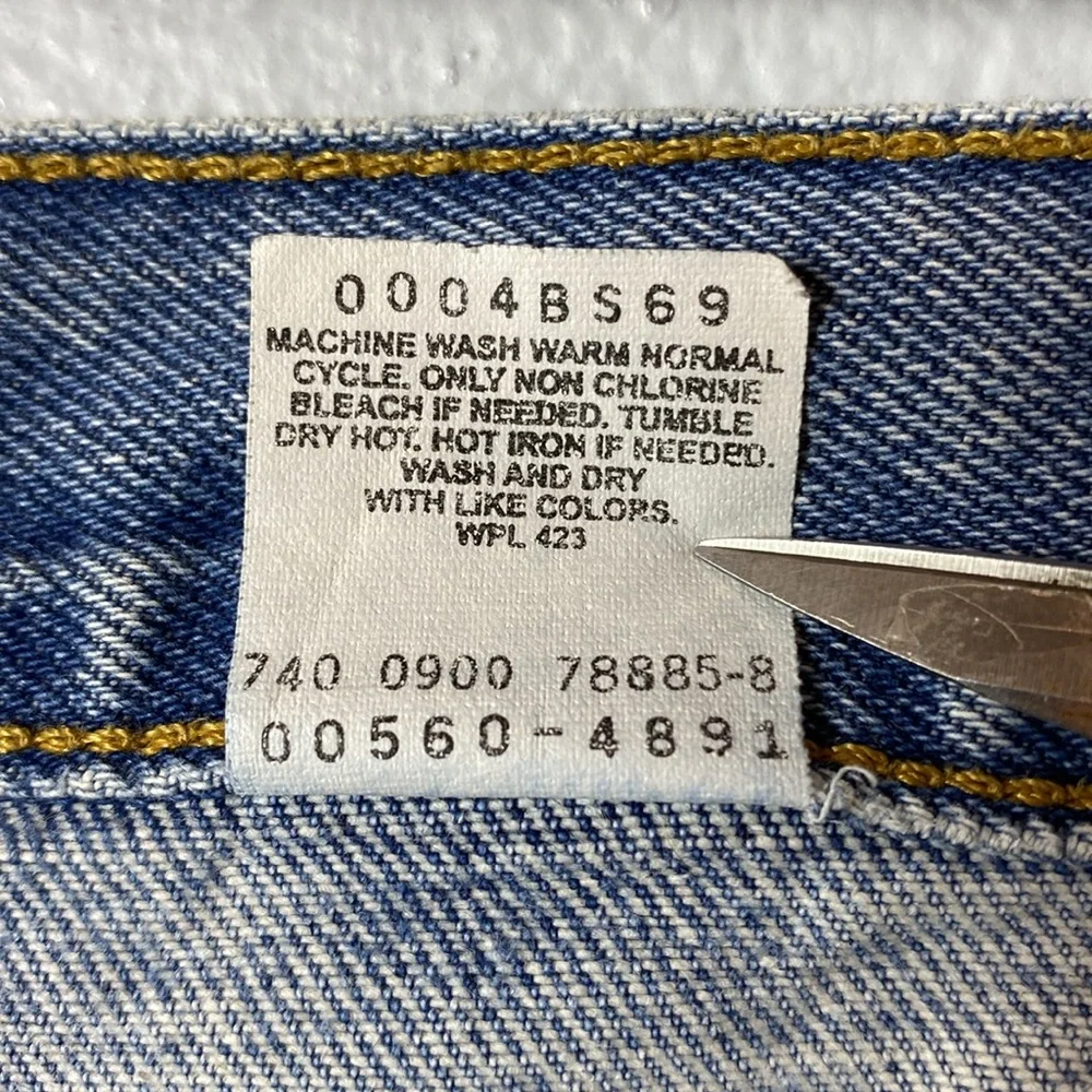 Vintage Levi's 560‎ Loose Tapered Jean